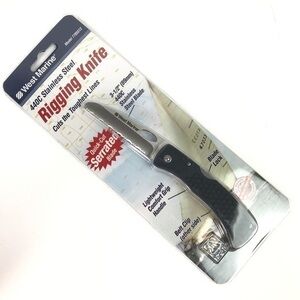 NIB Serrated Rigging Knife